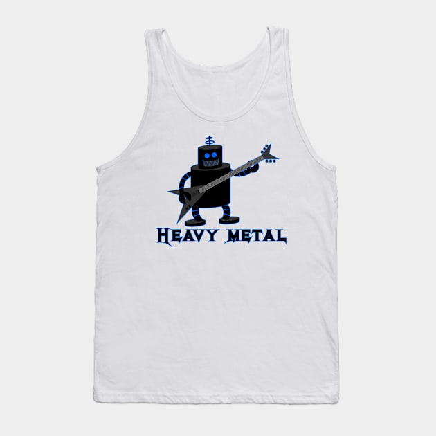 Heavy Metal Tank Top by DavesTees